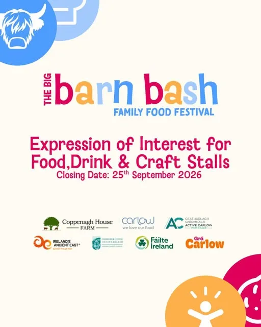 The Big Barn Bash — Expression of Interest for Food, Drink & Craft Stalls flyer
