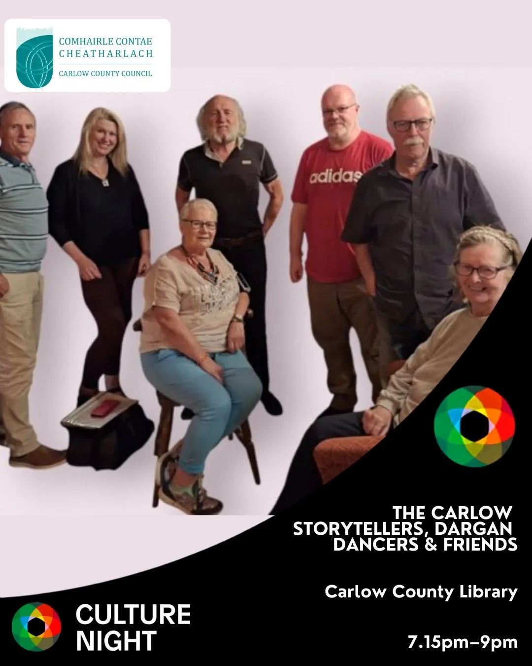 Carlow Storytellers & Dargan Dancers — Culture Night flyer