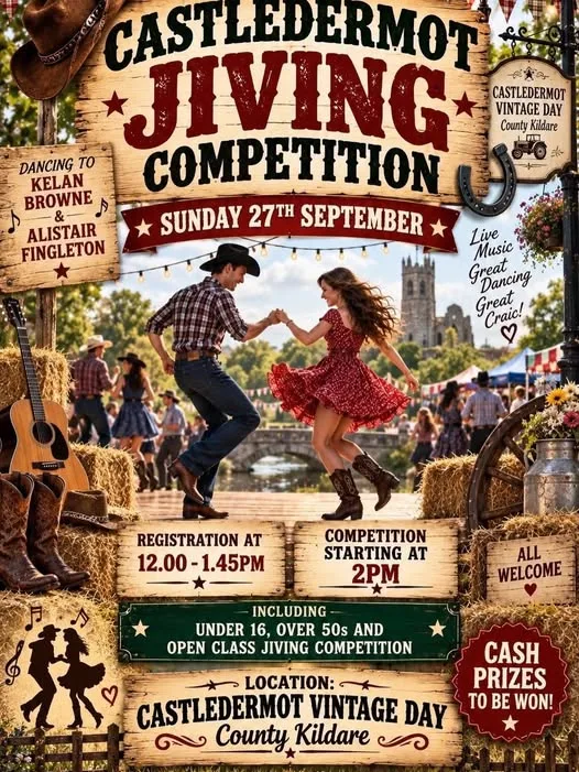 Castledermot Jiving Competition flyer