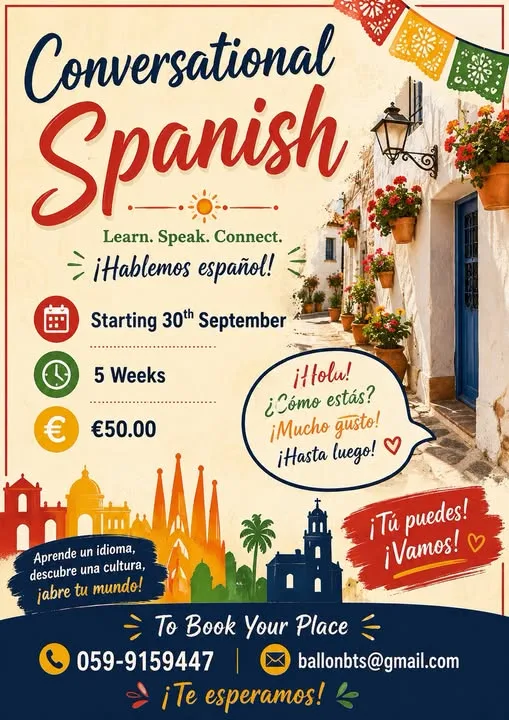 Conversational Spanish flyer
