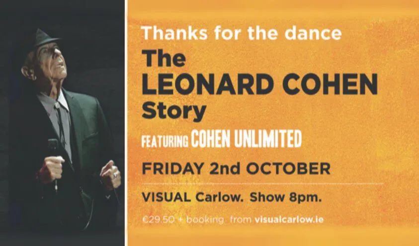 Thanks For The Dance – The Leonard Cohen Story flyer