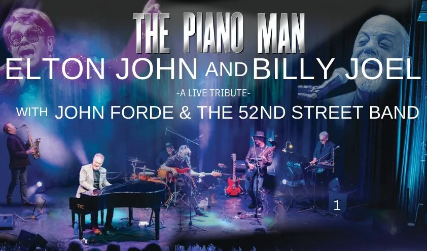 The Piano Man – Elton John and Billy Joel – A Live Celebration flyer