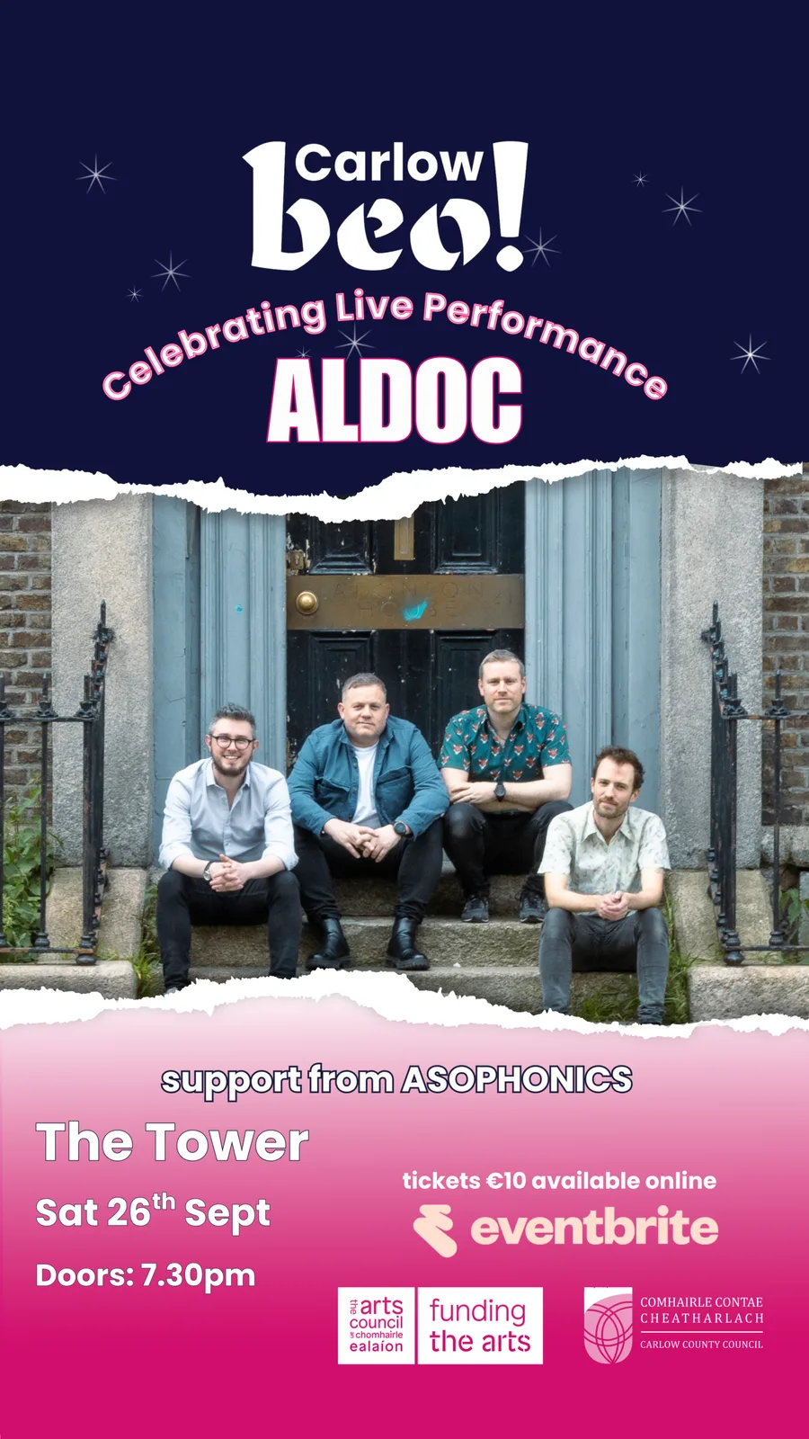 ALDOC Live at The Tower flyer