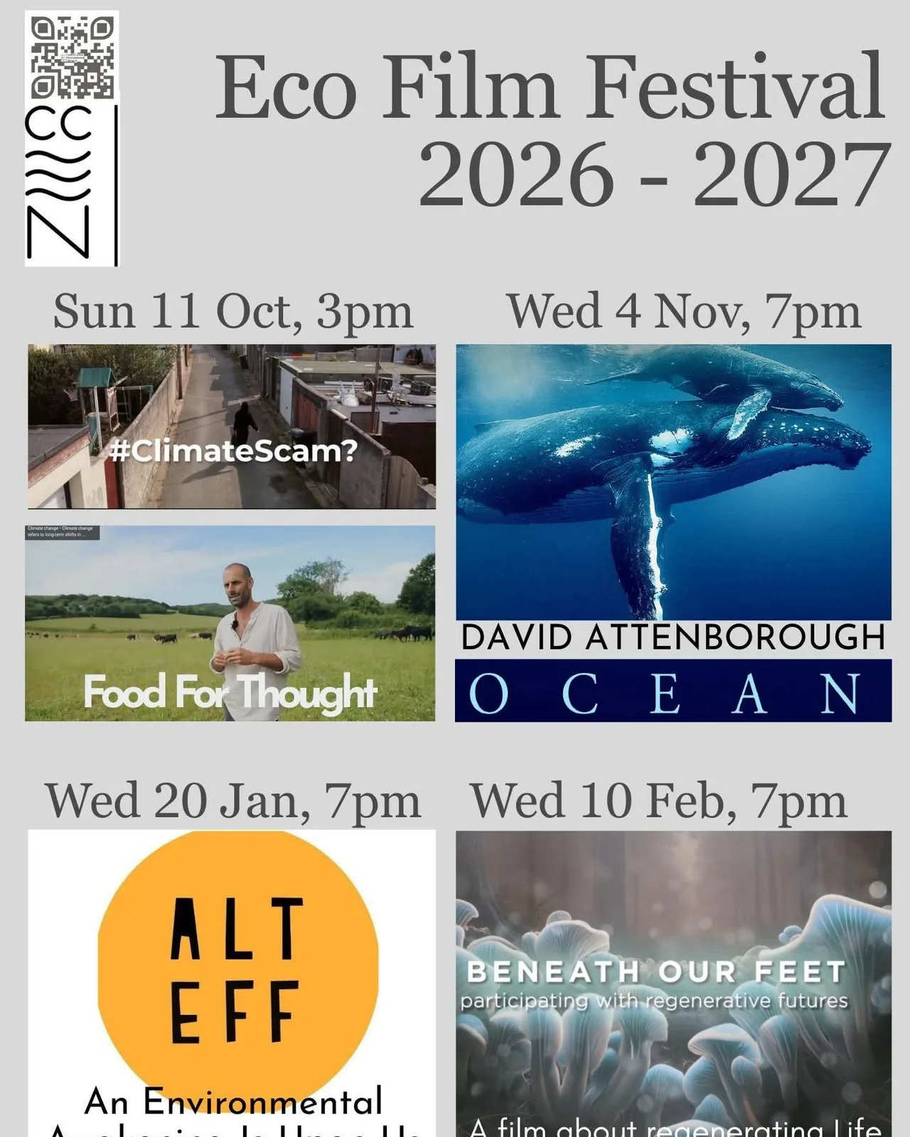 Eco Film Festival — ALT EFF flyer
