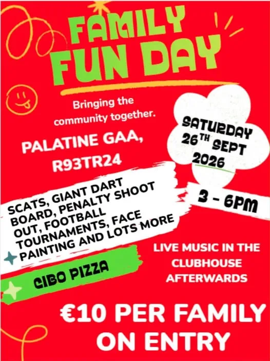 Family Fun Day flyer