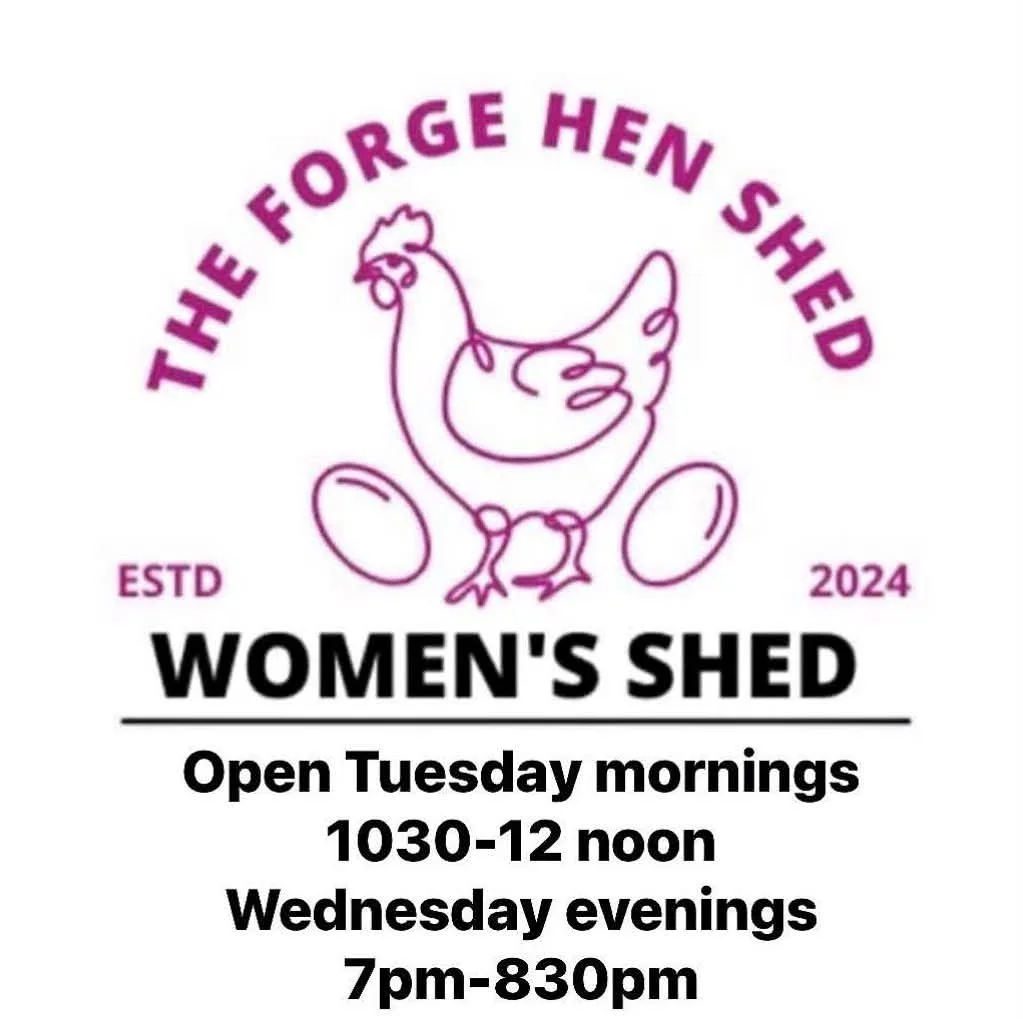 Forge Hen Shed — Open Wednesday Evening flyer