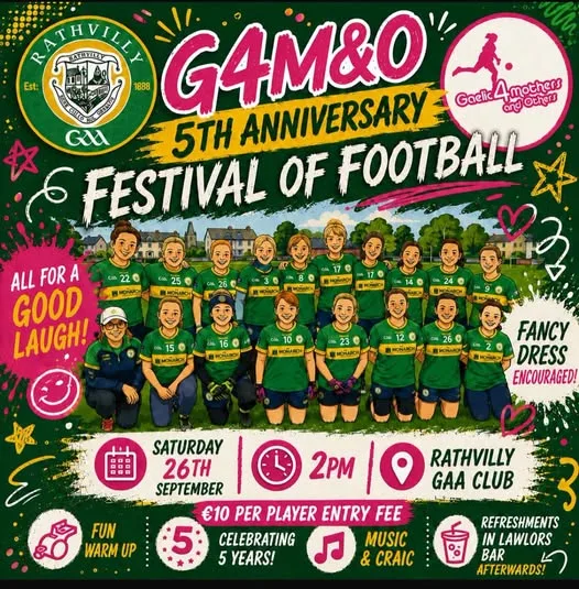 G4M&O 5th Anniversary Festival of Football flyer