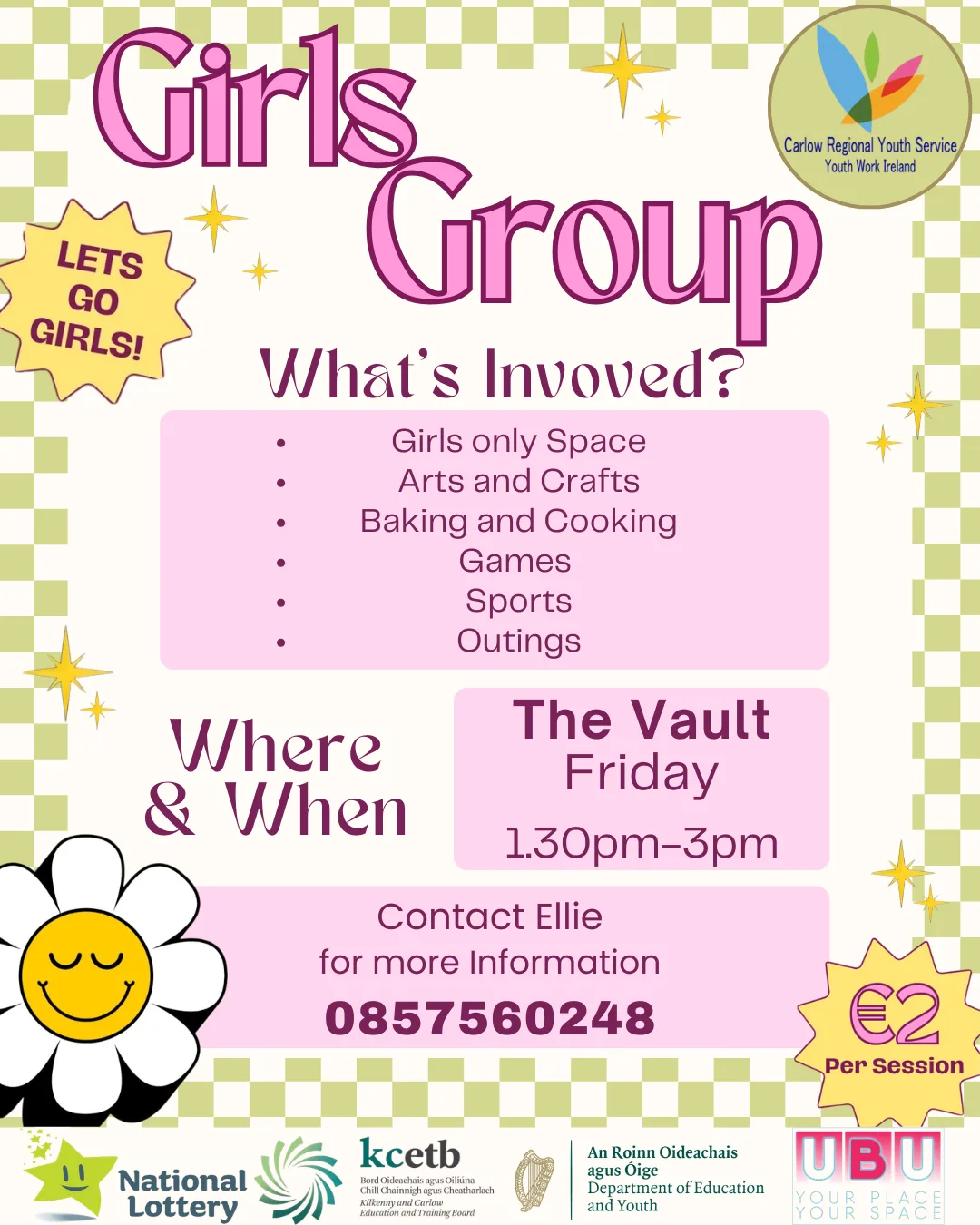Girls Group flyer