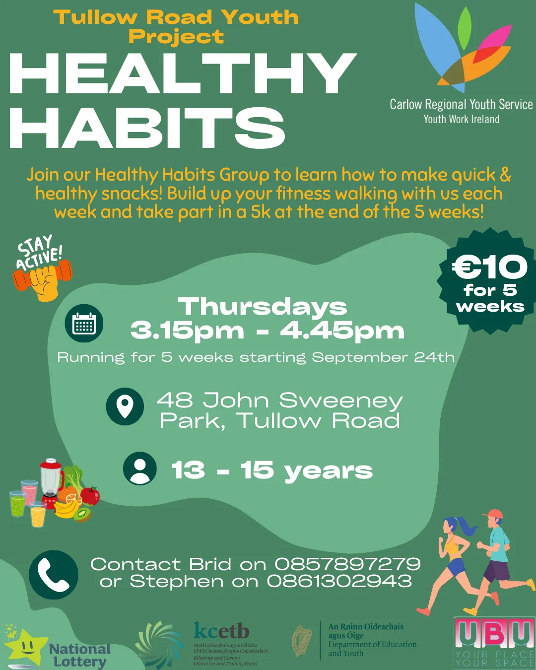 Healthy Habits flyer