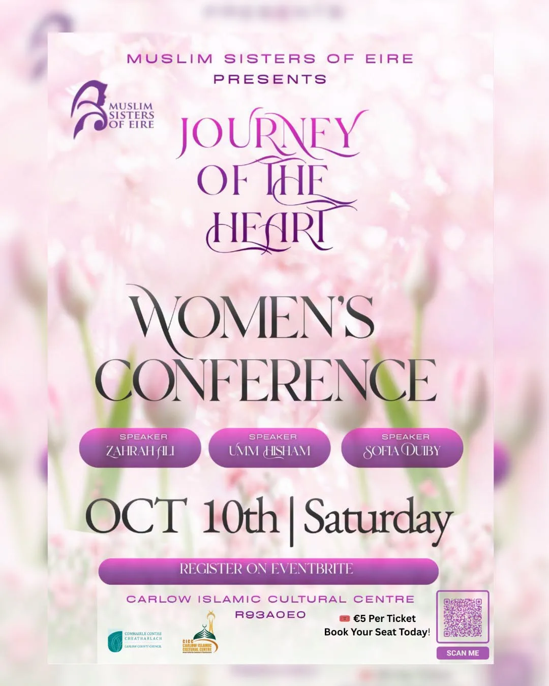 Journey of the Heart — Women's Conference flyer