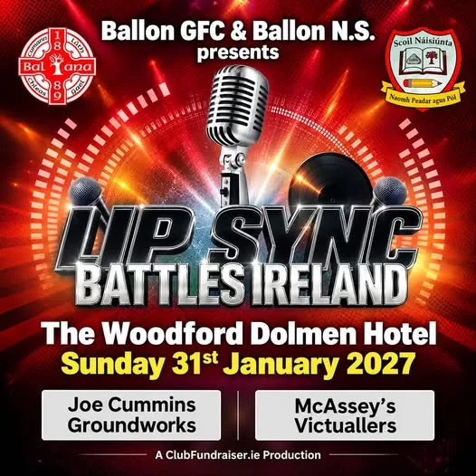 Lip Sync Battles Ireland flyer