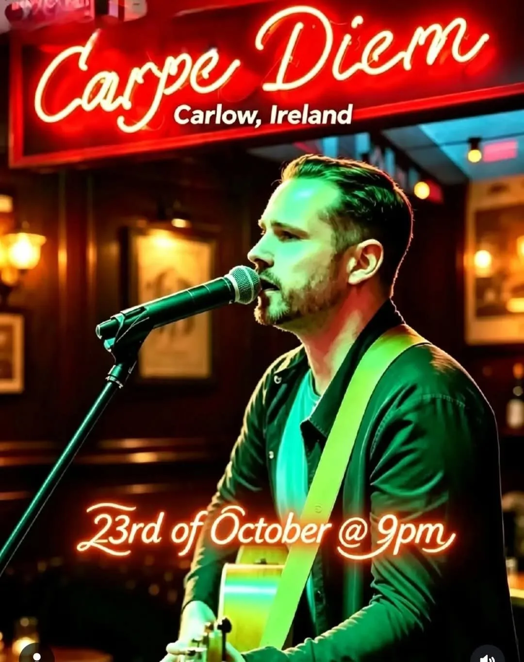 Live Music at Carpe Diem flyer
