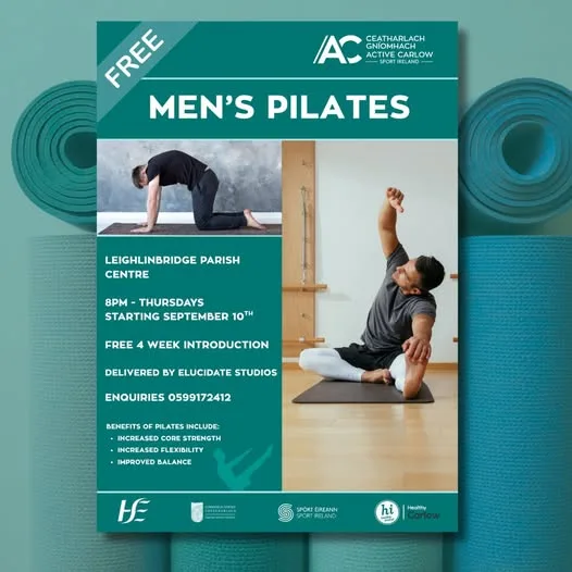 Men's Pilates (Free 4-Week Introduction) flyer
