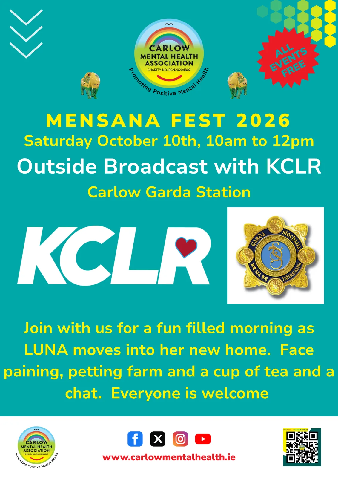 Mensana Fest: Outside Broadcast with KCLR flyer