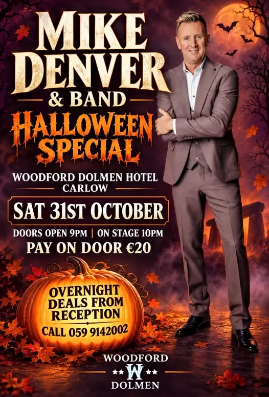 Mike Denver & Band — Halloween Special flyer