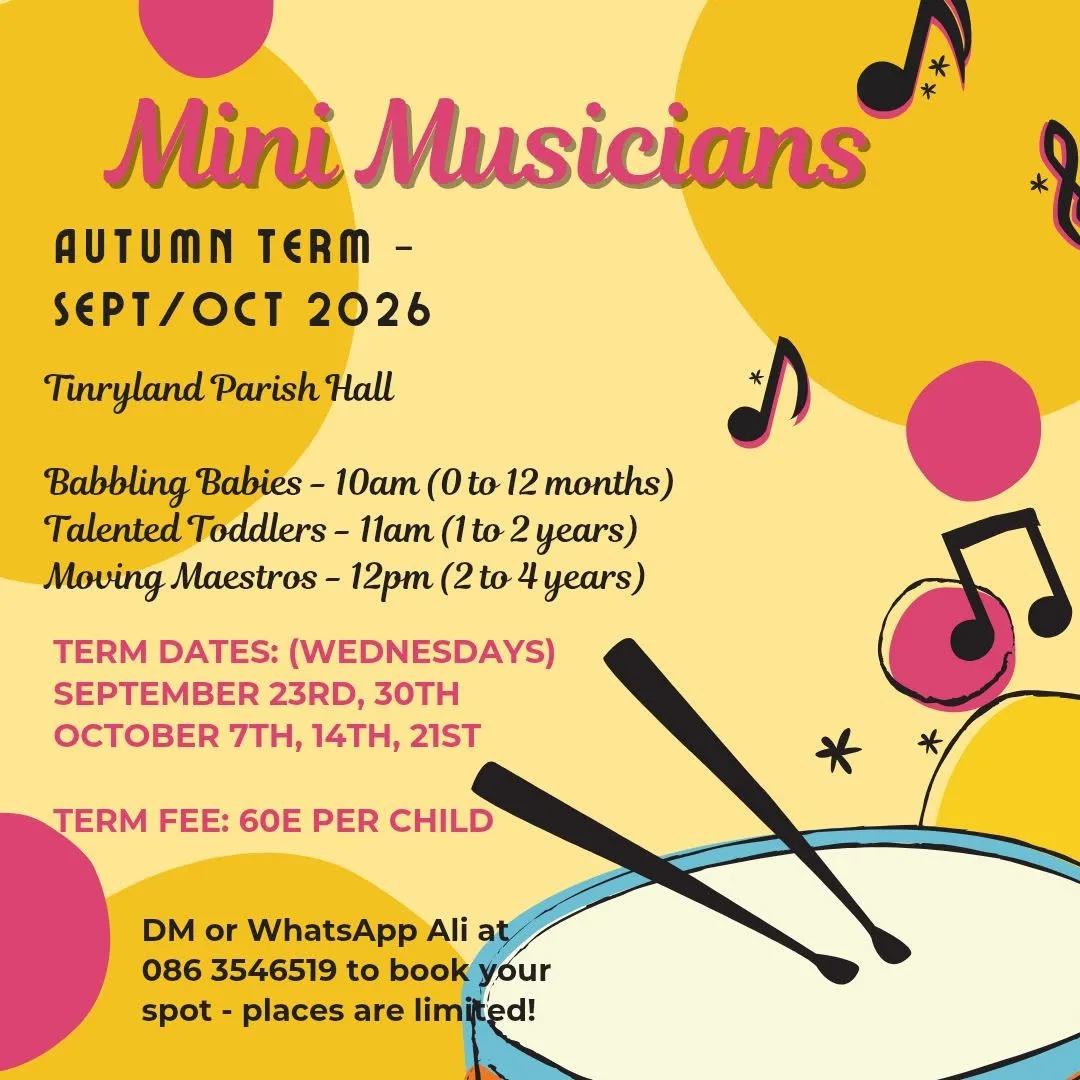 Mini Musicians — Babbling Babies (0-12 months) flyer