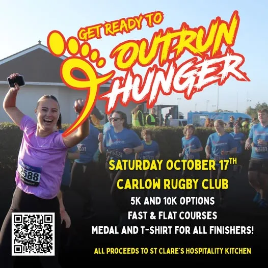 Outrun Hunger 5K/10K flyer