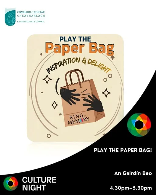 Play the Paper Bag flyer