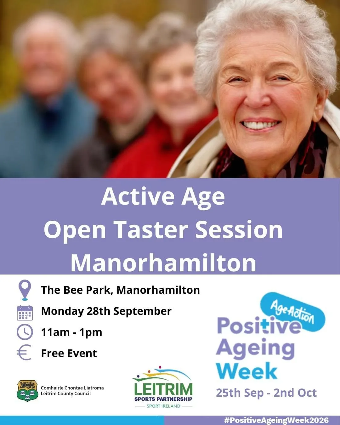 Active Age Open Taster Session — Manorhamilton flyer