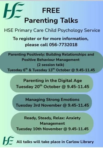 Ready, Steady, Relax: Anxiety Management flyer