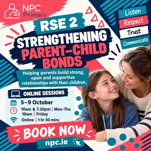 RSE 2: Strengthening Parent-Child Bonds — Online (Evening) flyer