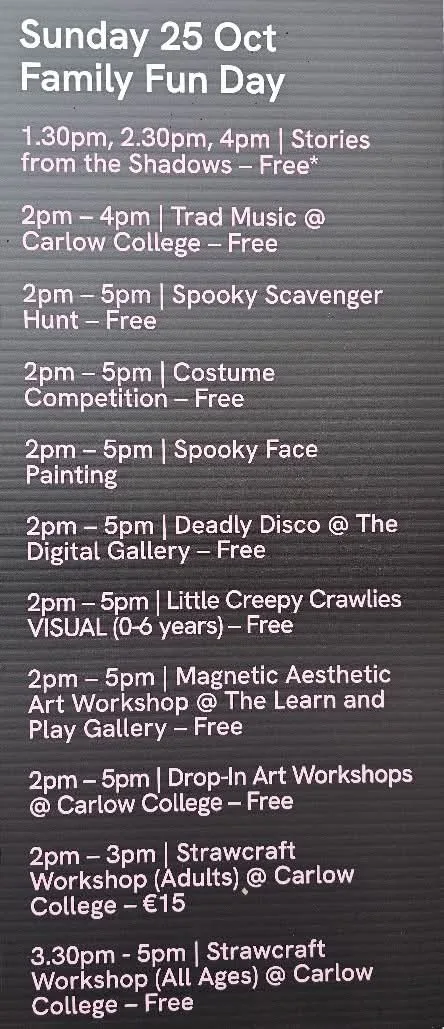 Samhain Festival 2026: Costume Competition flyer