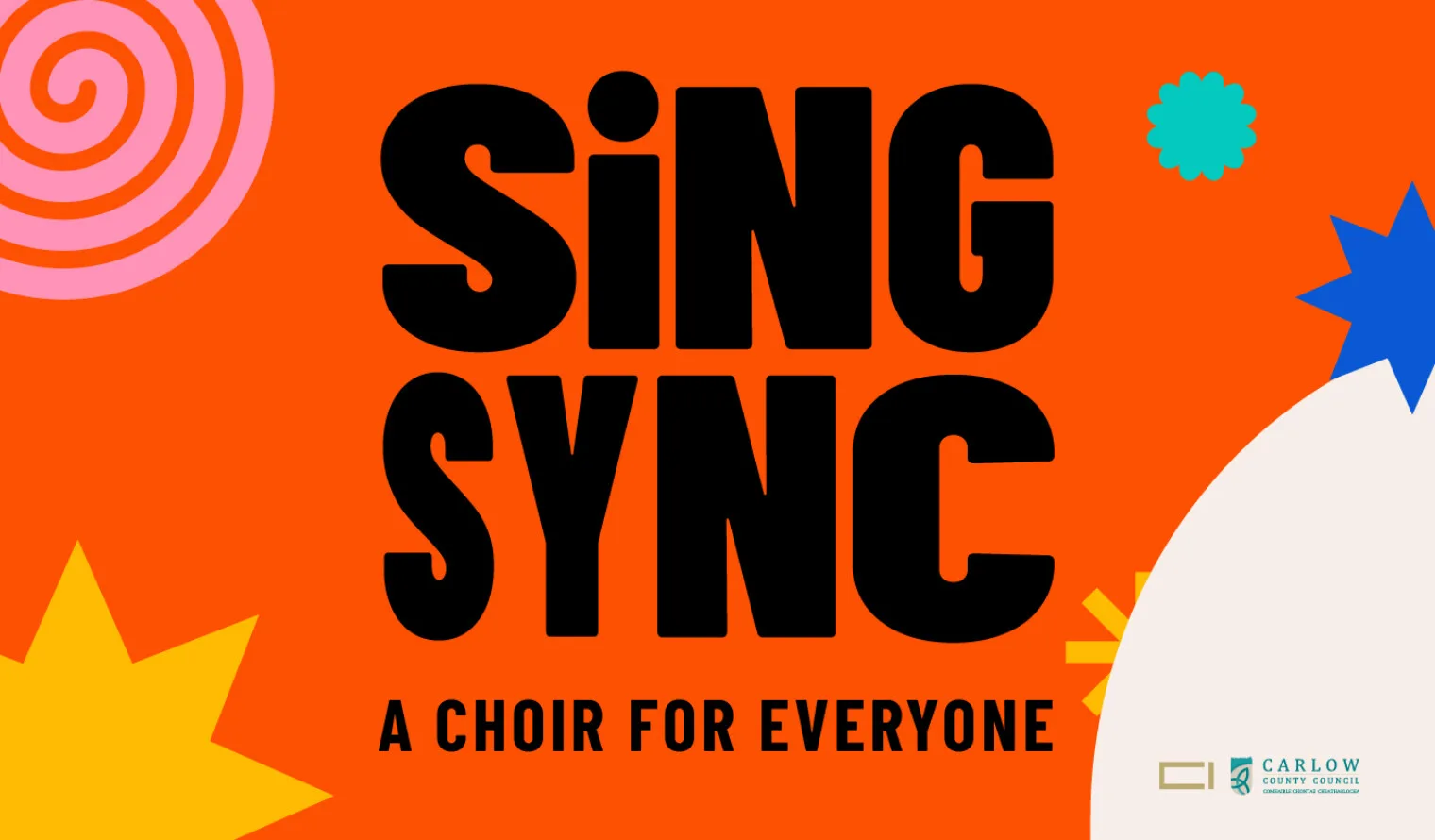 Sing Sync — THE BIG SING flyer