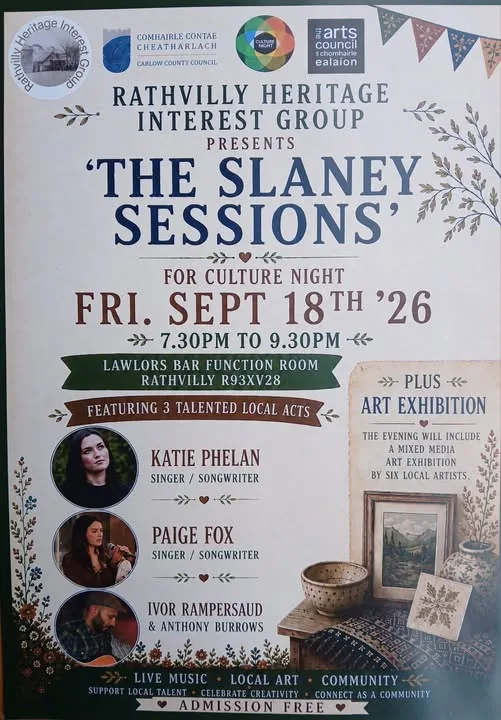 The Slaney Sessions flyer