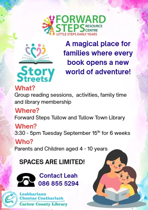 Story Streets — Group Reading Sessions (6 Weeks) flyer