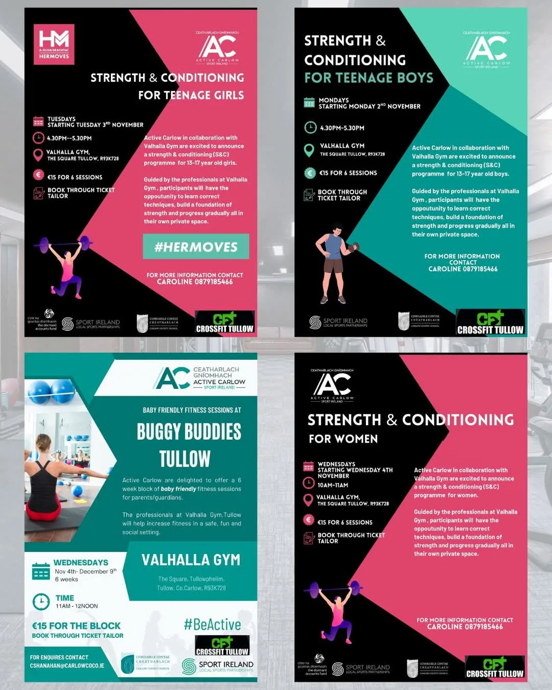 Strength & Conditioning for Women — Valhalla Gym, Tullow flyer