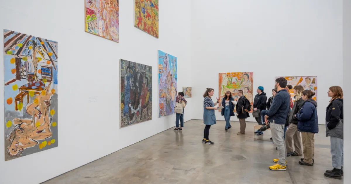Lunchtime Exhibition Tours flyer